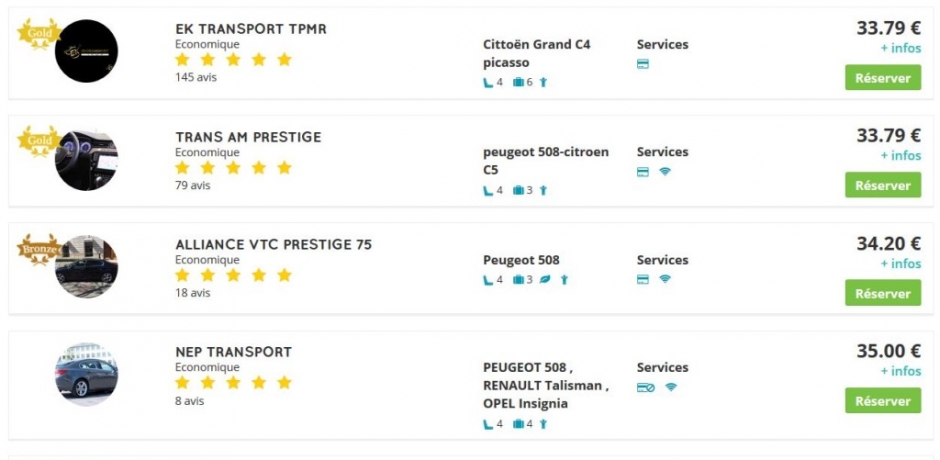 Eurecab, le VTC au meilleur prix